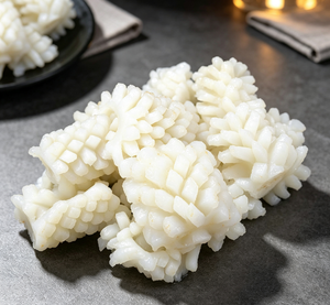 Scored Squid Flowers